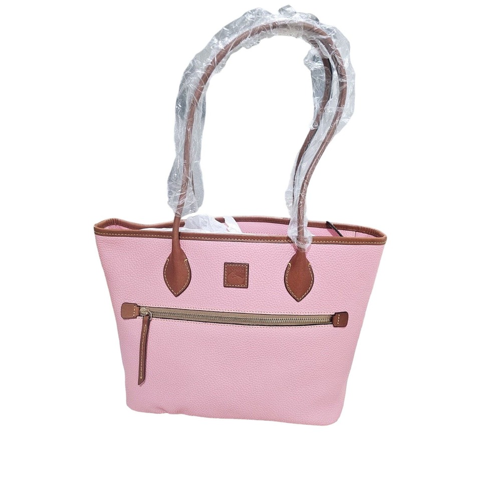 NWT Dooney & Bourke Pale Pink Pebbled Leather Tote BPEBC1964 QLKR